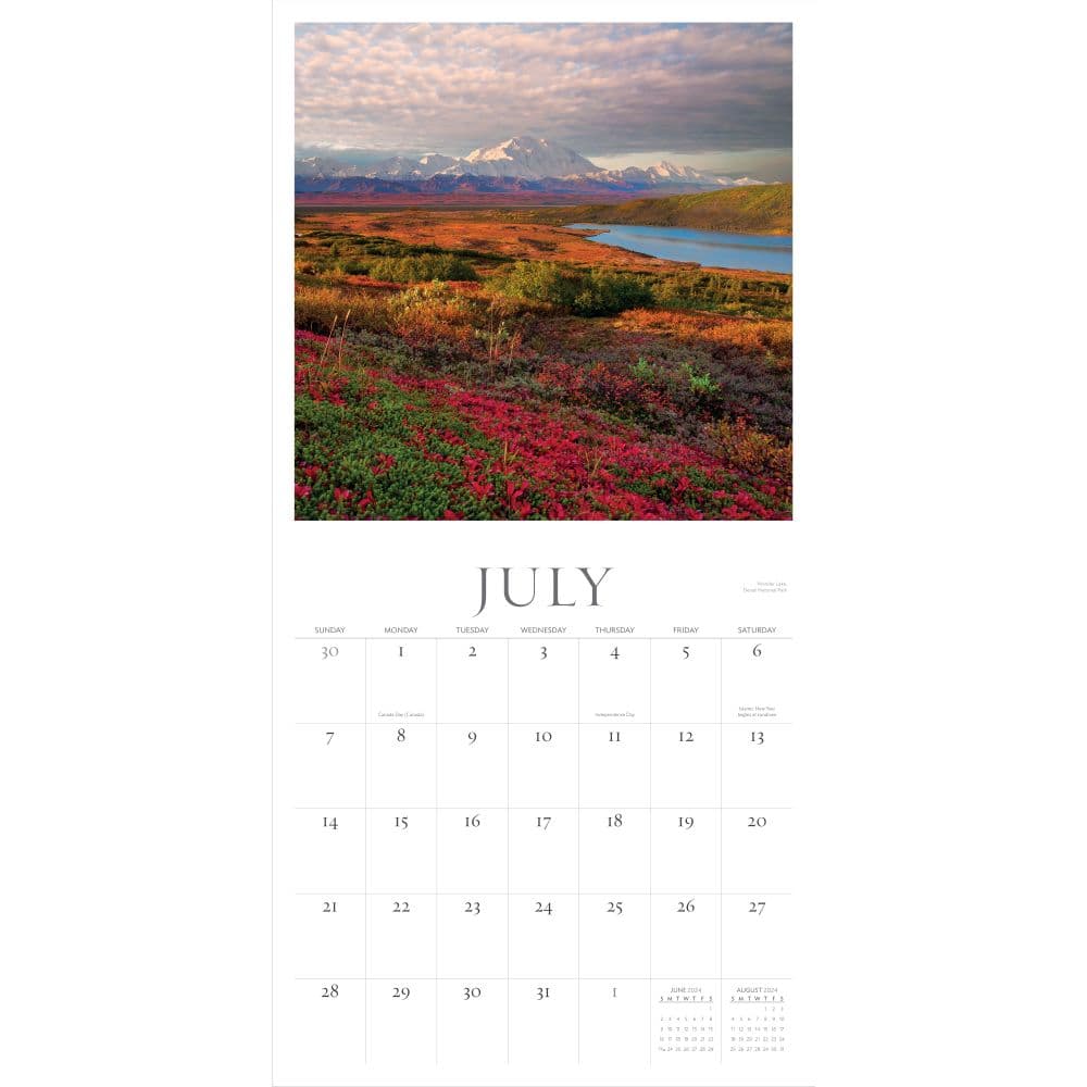 Alaska Free 2024 Wall Calendar