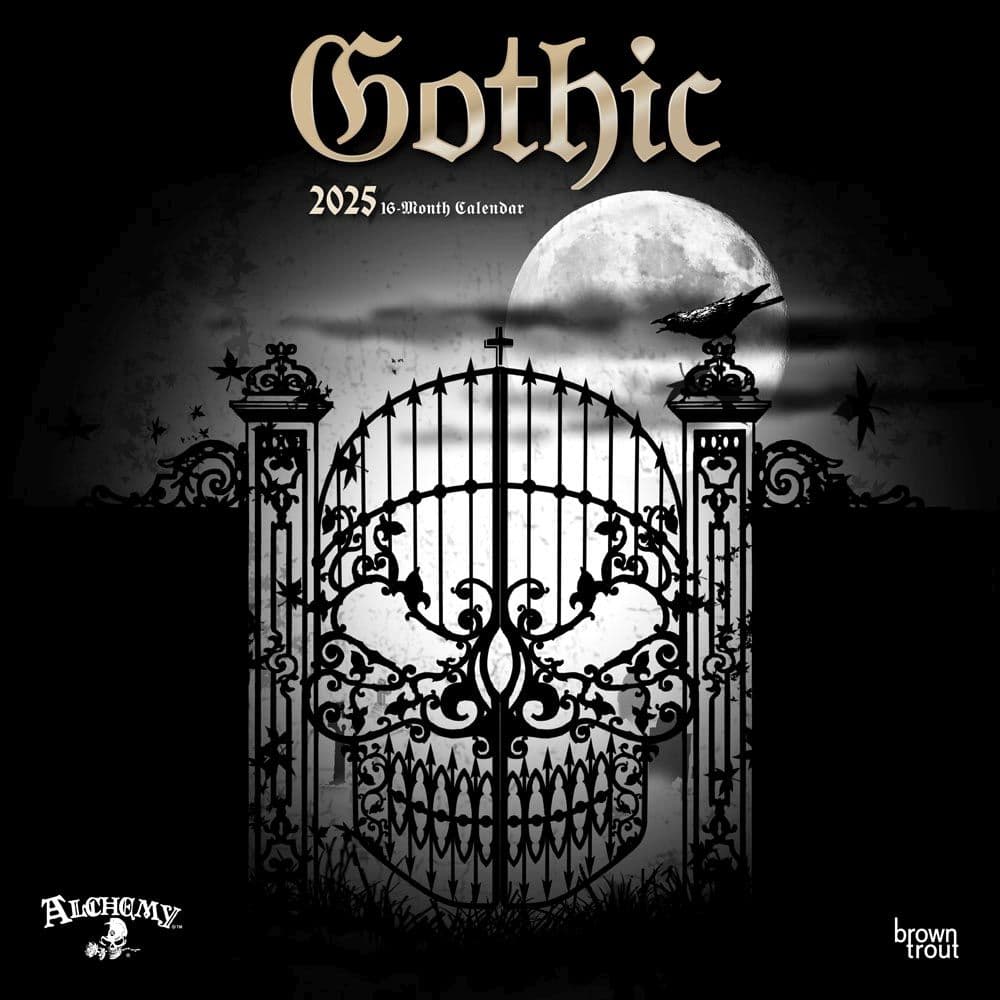 Alchemy Gothic 2025 Wall Calendar - Calendars.com