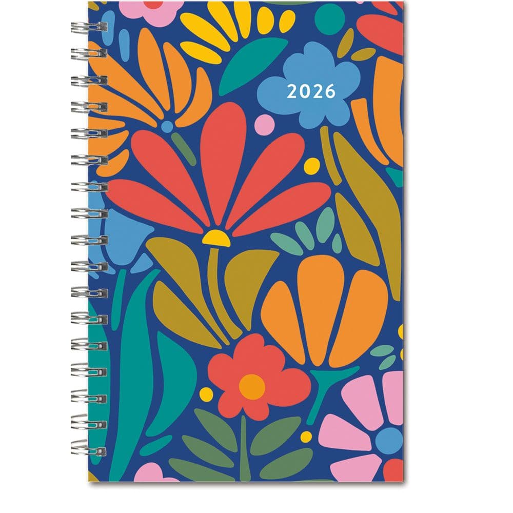 Designer Folksy Florals Weekly 2026 Planner Main Image
