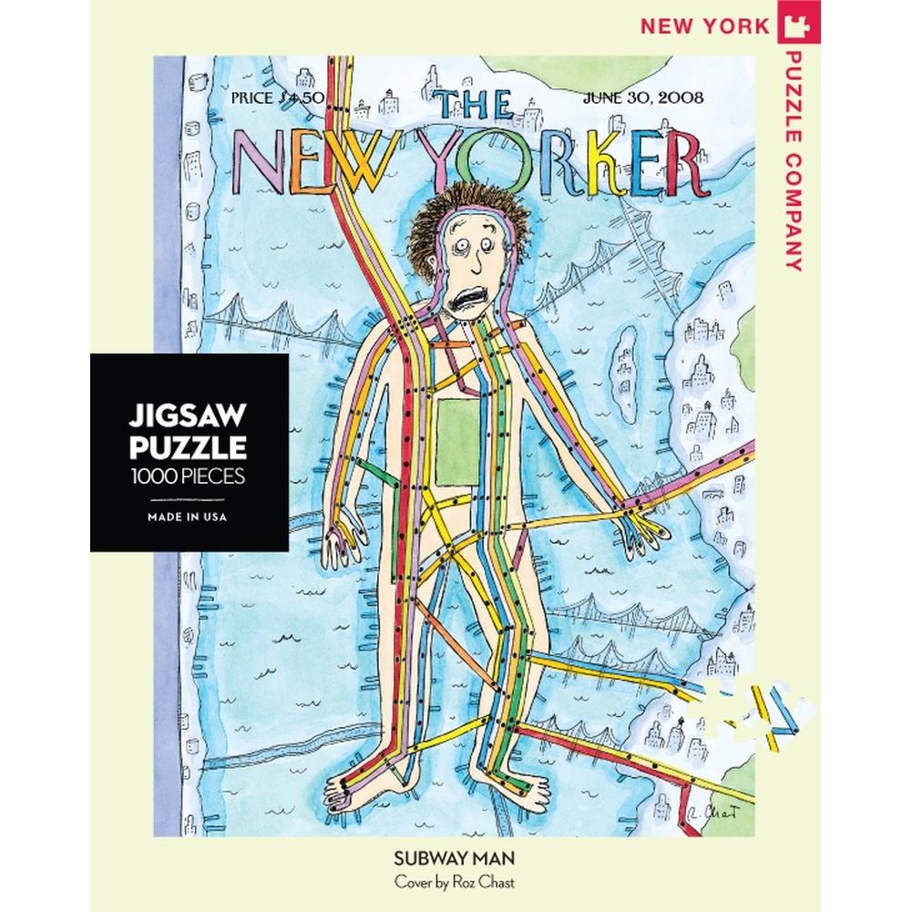 Subway Man 1000 Piece Puzzle Main Image