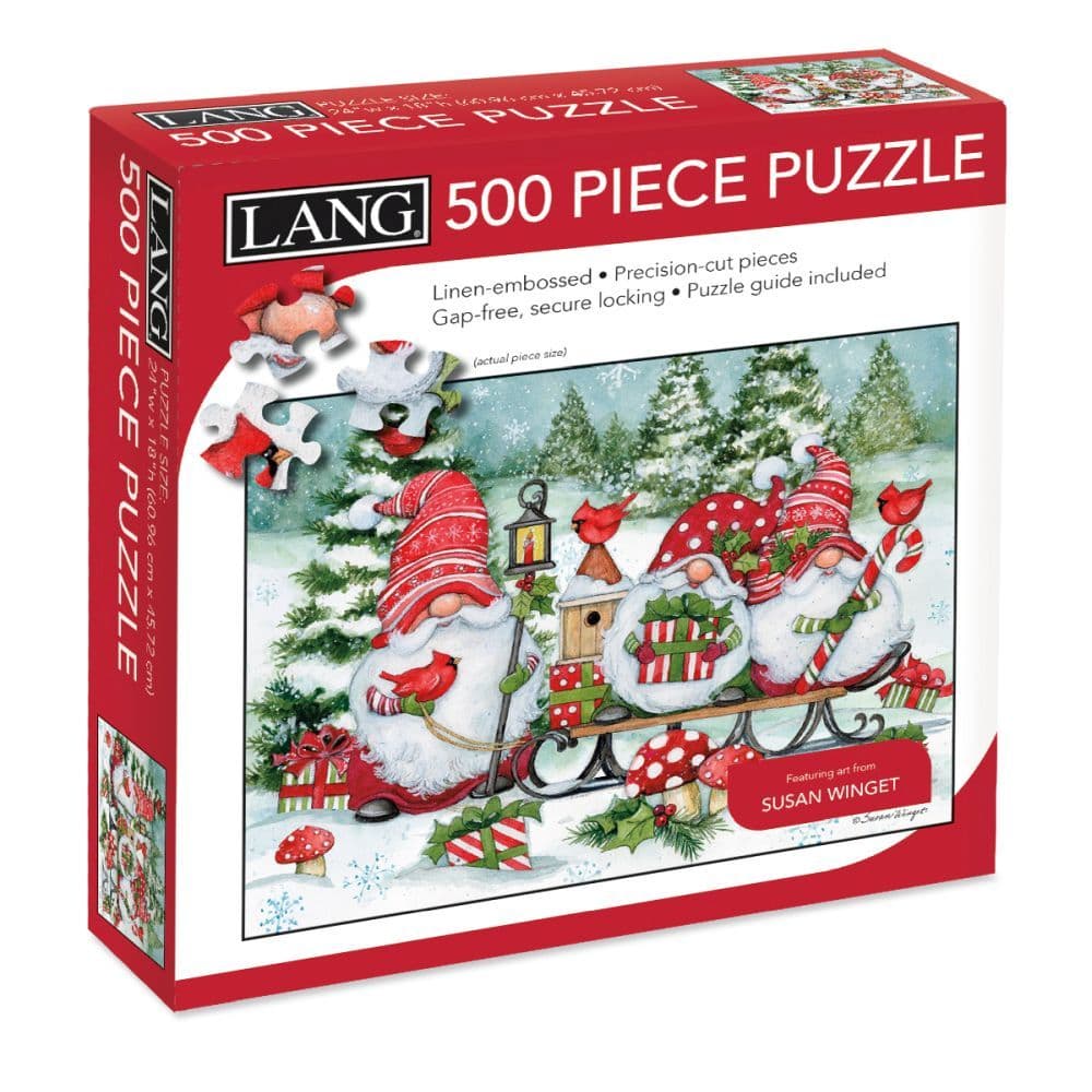 Holiday Gnomes 500 Piece Puzzle Main Image