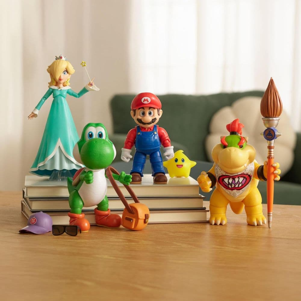 Super Mario 2.5-Inch Mario Action Figure Eleventh Alternate Image
