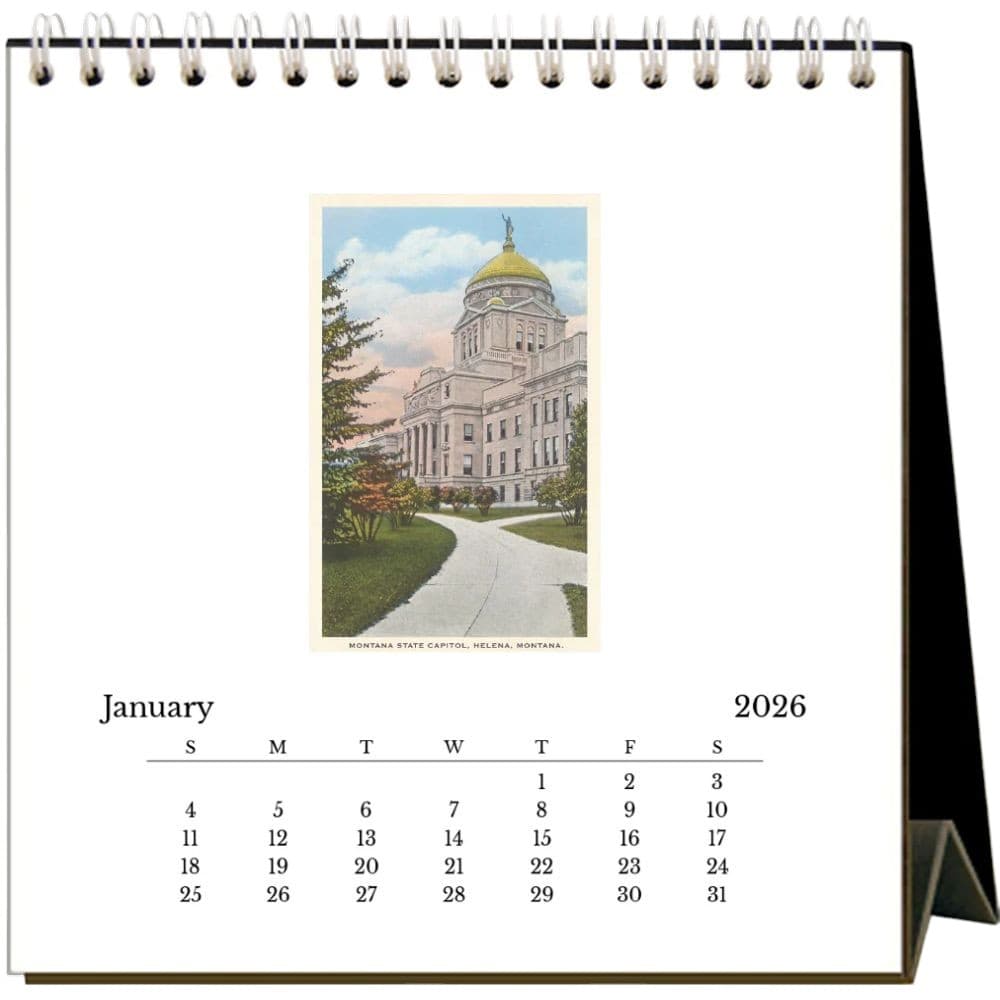 Montana Nostalgic 2026 Easel Desk Calendar Second Alternate Image