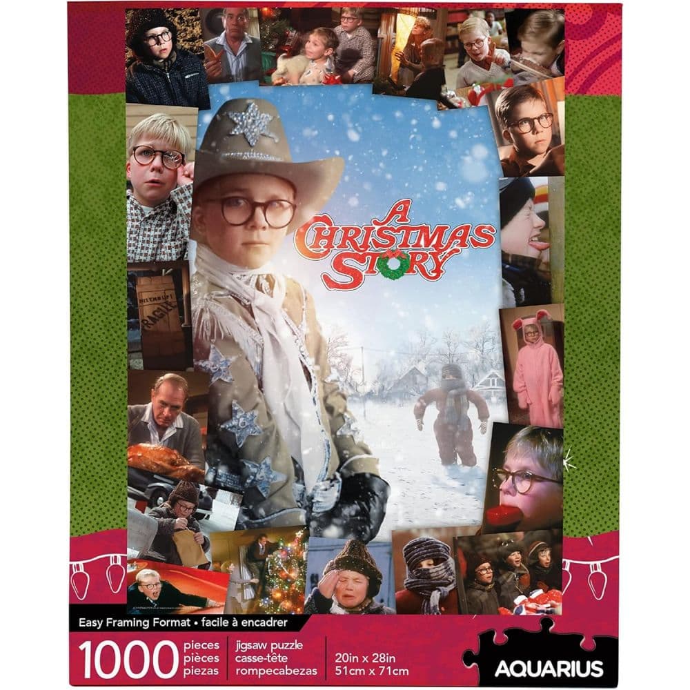Christmas Story Collage 1000 Piece Puzzle Main Product Image width=&quot;1000&quot; height=&quot;1000&quot;