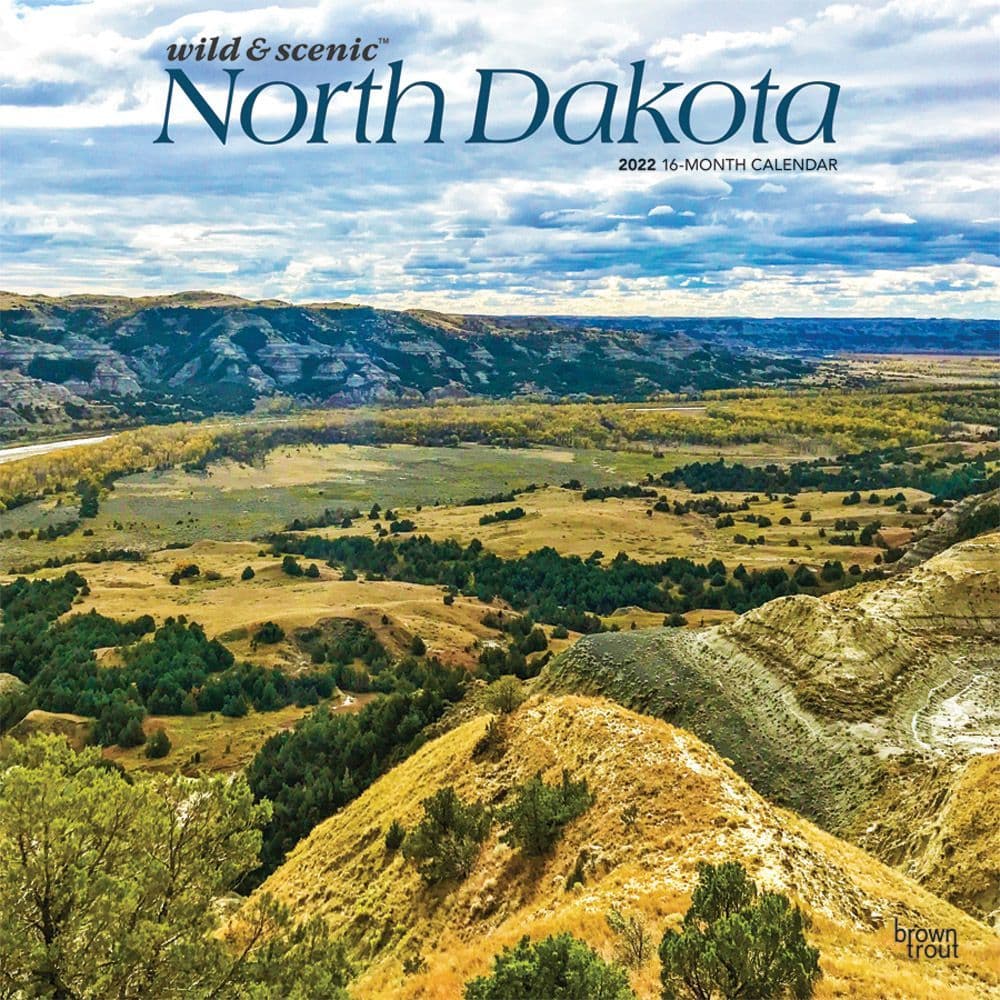 North Dakota Wild and Scenic 2022 Wall Calendar