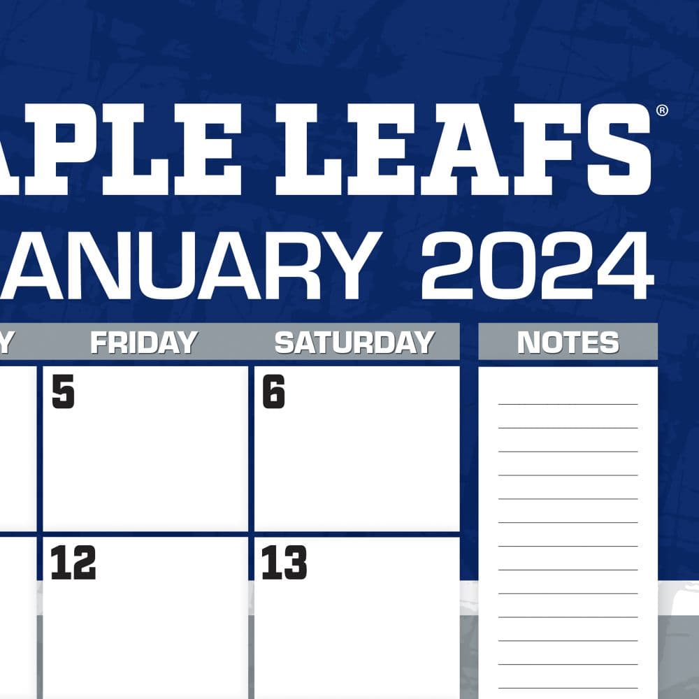 Toronto Maple Leafs 2024 Desk Pad