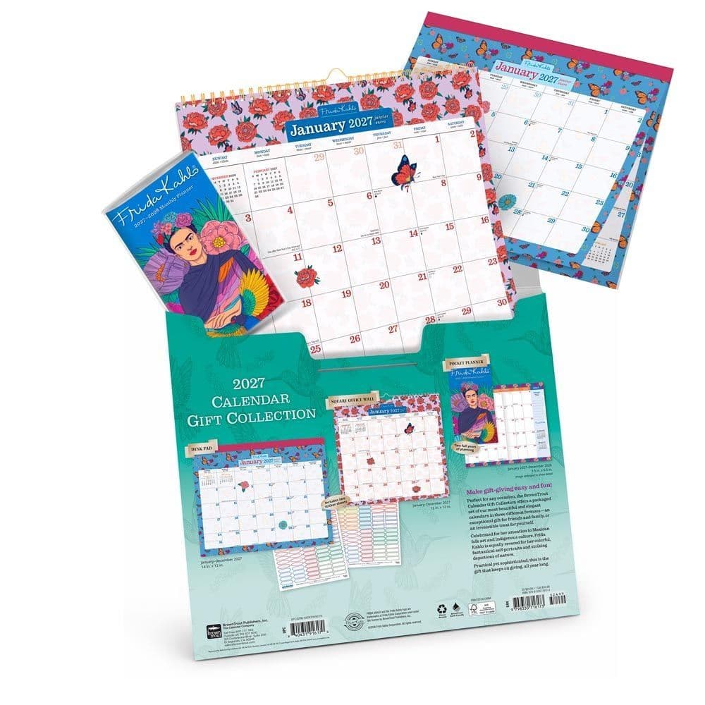 Frida Kahlo 2027 Calendar Gift Collection Second Alternate Image