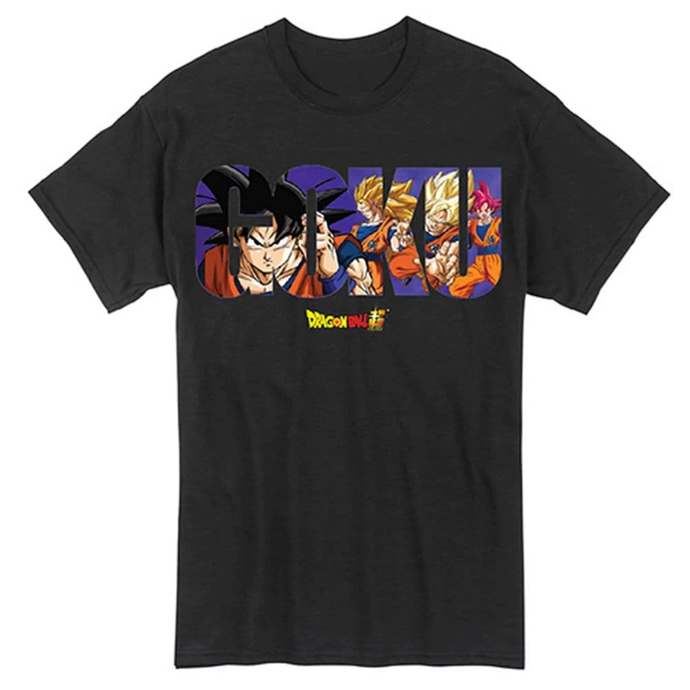 Dragon Ball Z Super Goku Saiyan Unisex Black T-Shirt tee only