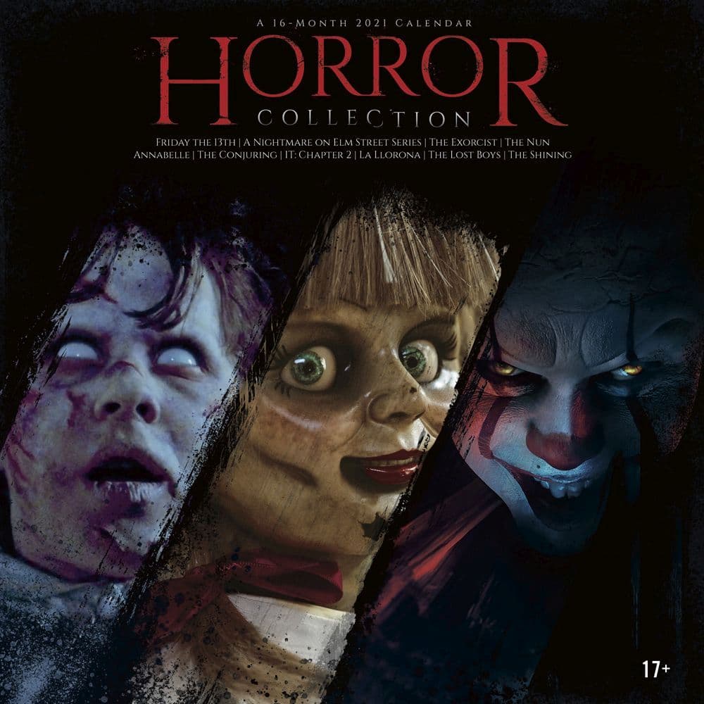 Horror Collection Wall Calendar