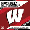 image COL Wisconsin Badgers 2025 Desk Calendar Sixth Alternate Image