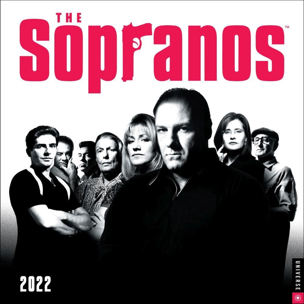 Sopranos 2022 Wall Calendar