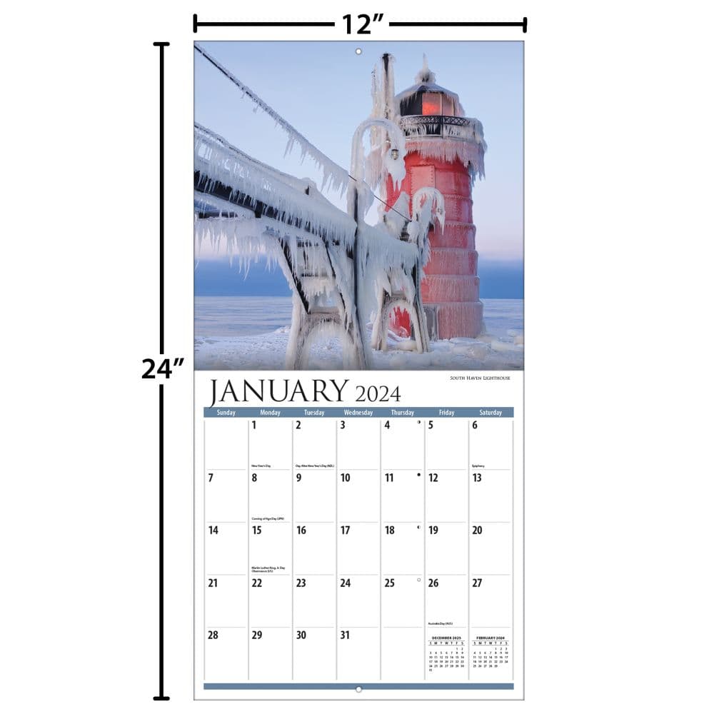 Michigan Photo 2024 Wall Calendar