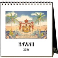 image Hawaii Nostalgic 2026 Easel Desk Calendar Main Product Image