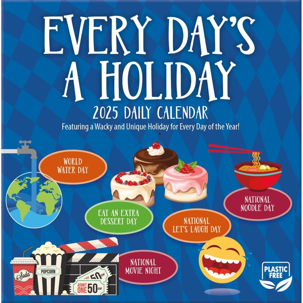 Everydays A Holiday Photo 2025 Desk Calendar