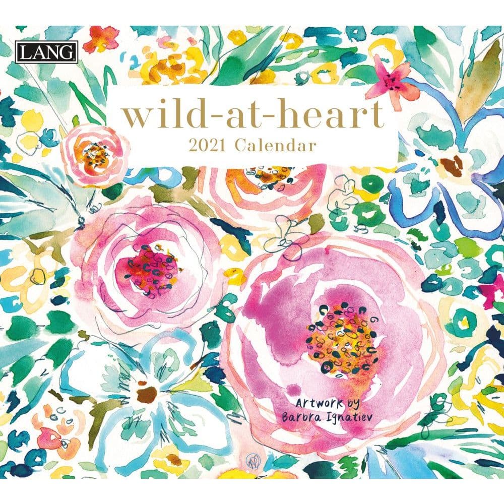 Wild at Heart Wall Calendar by Barbra Ignatiev