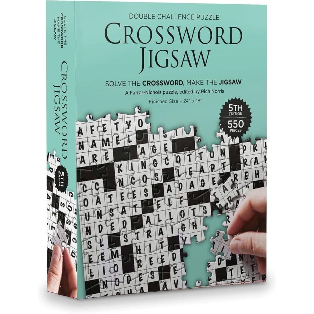 Crossword 5th Edition 550 Piece Puzzle Main Product Image width=&quot;1000&quot; height=&quot;1000&quot;