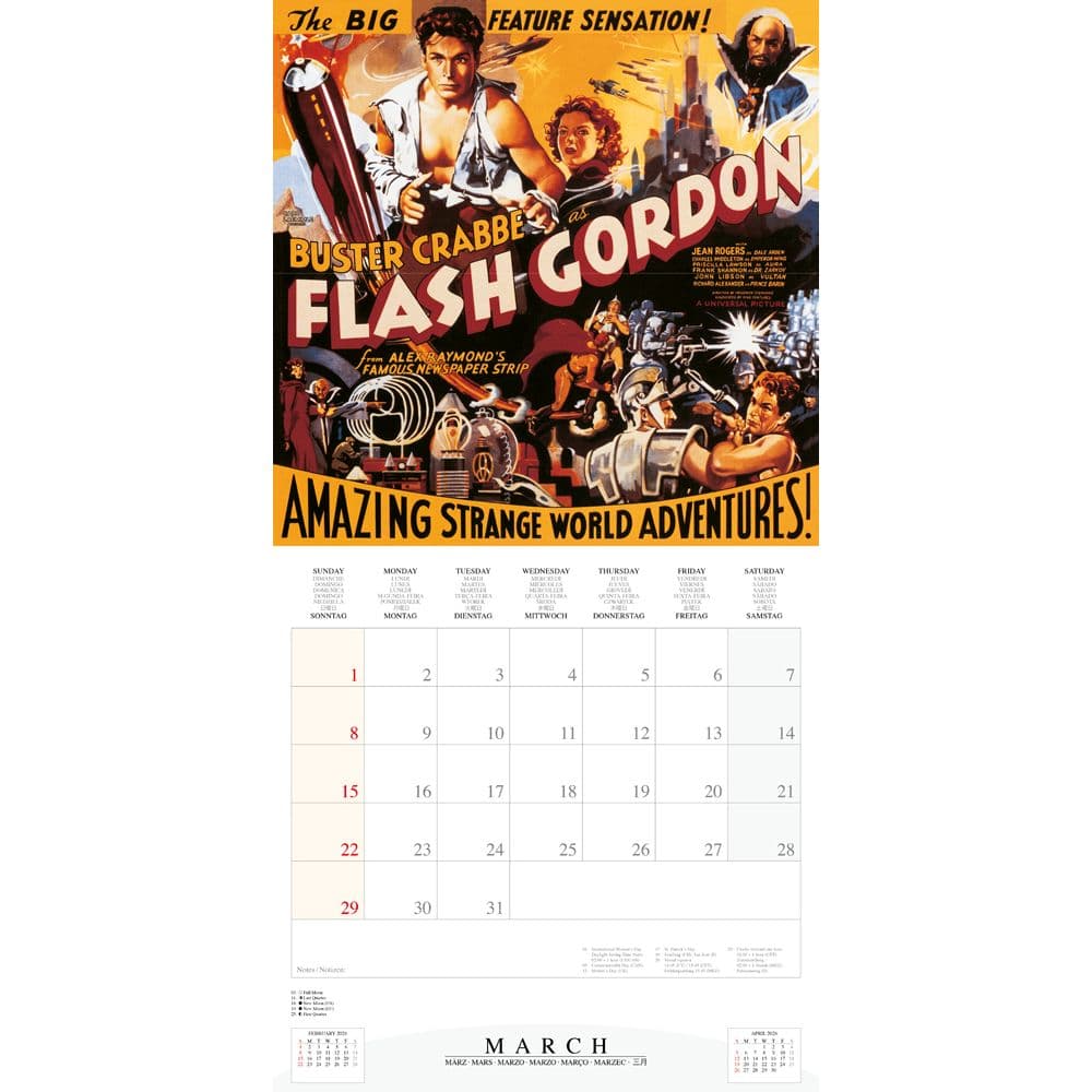 Cult Attack 2026 Wall Calendar Fourth Alternate Image