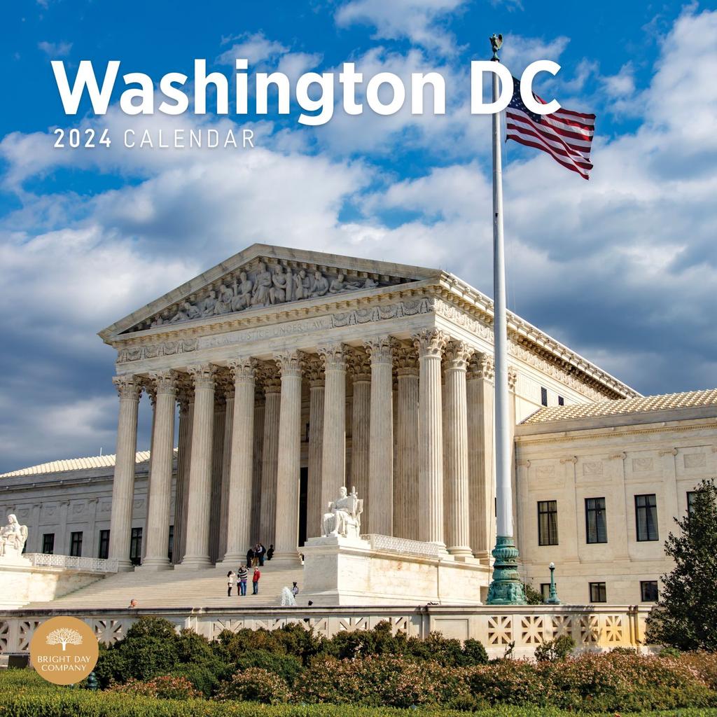 Washington DC 2024 Wall Calendar Main Product Image width=&quot;1000&quot; height=&quot;1000&quot;