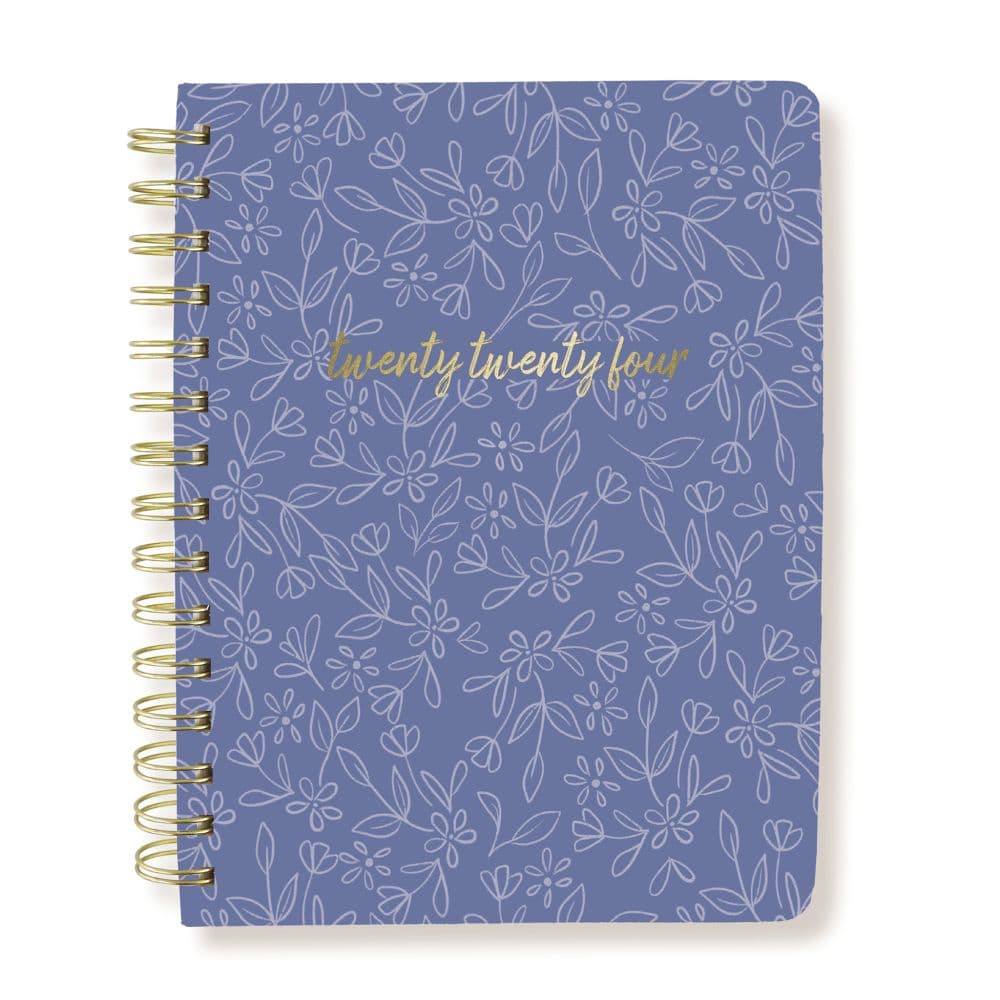 Navy Floral 2024 Planner Main Image