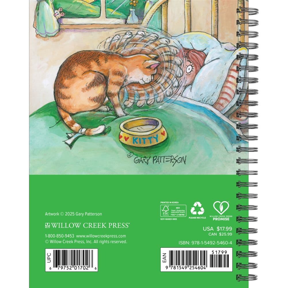 Cats by Gary Patterson 2026 Engagement Planner First Alternate Image