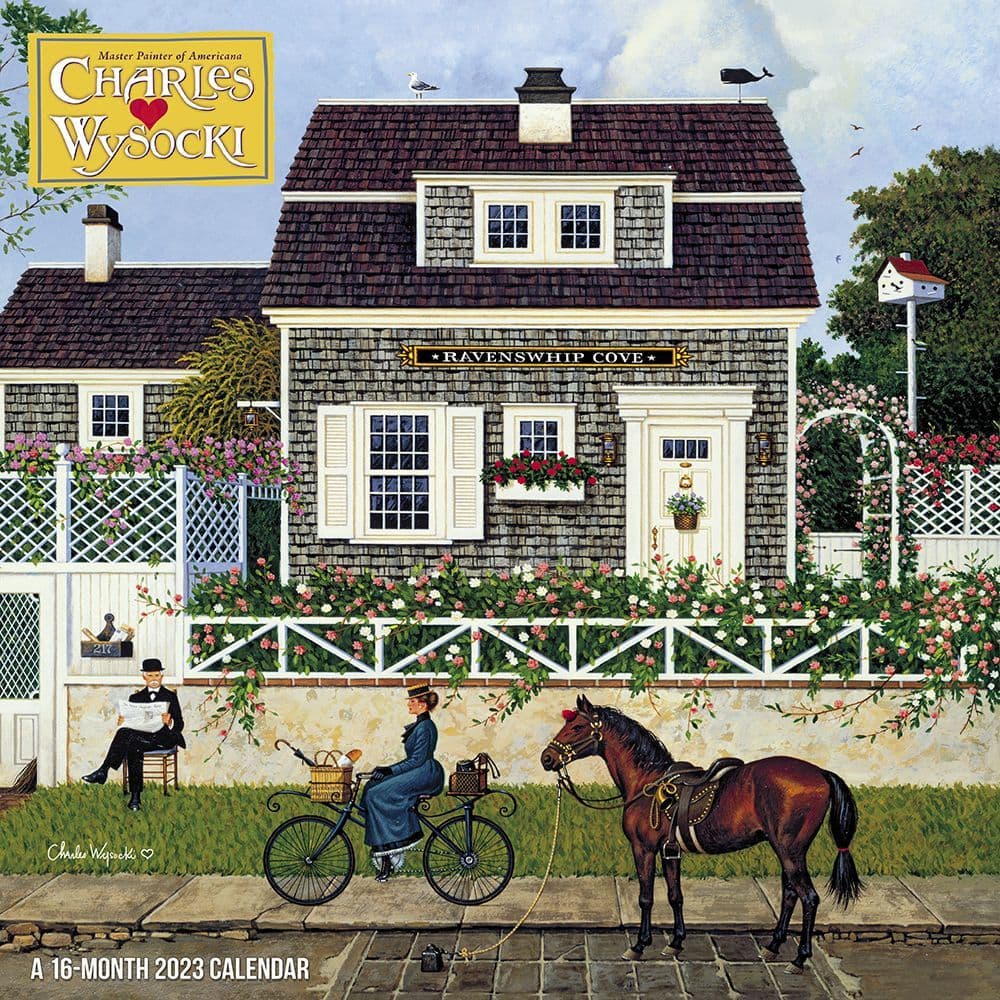 Charles Wysocki Americana 2023 Wall Calendar Calendars