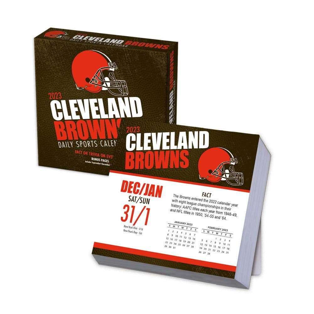 Cleveland Browns 2023 Desk Calendar