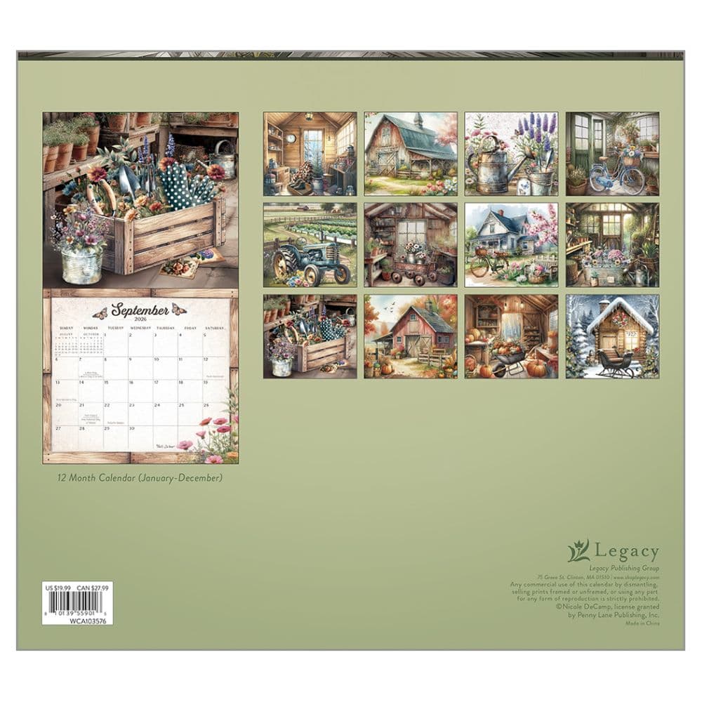 Gardening 2026 Wall Calendar First Alternate Image