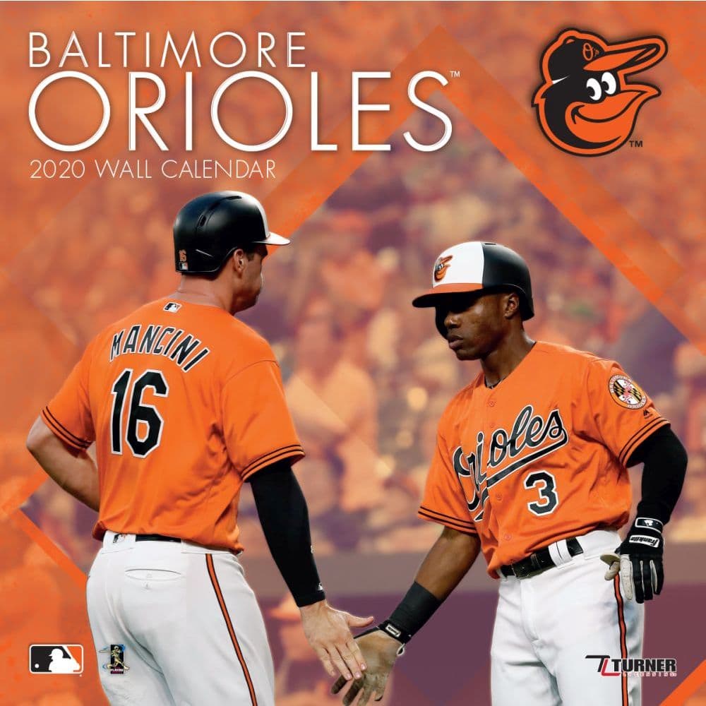 Baltimore Orioles Wall Calendar