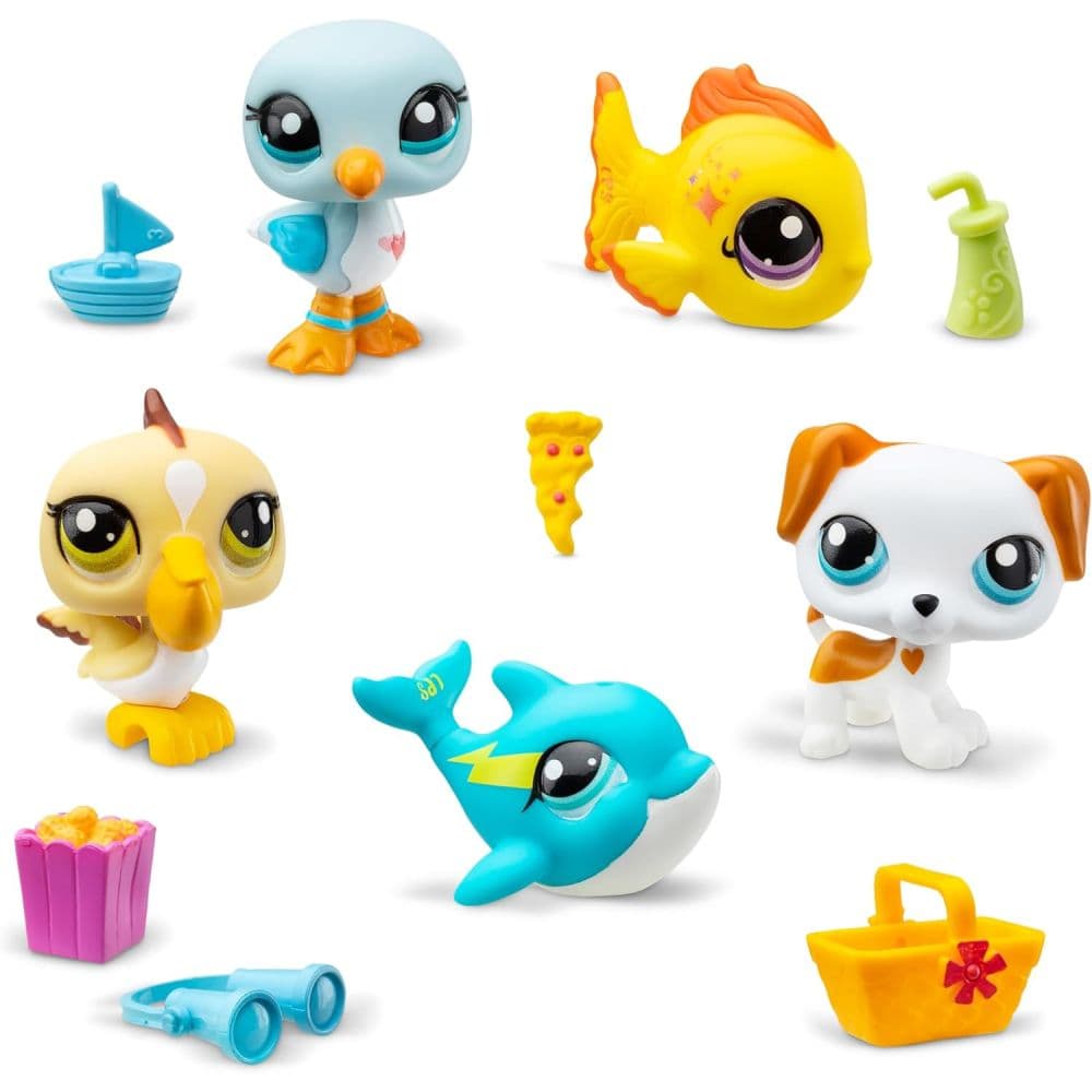 Littlest Pet Shop Beach Besties Collector 5 Pack Second Alternate Image