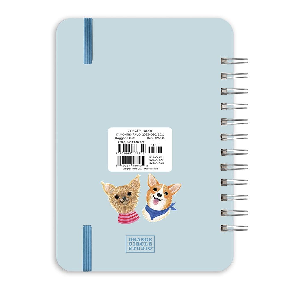 Doggone Cute Do It All 2026 Planner First Alternate Image
