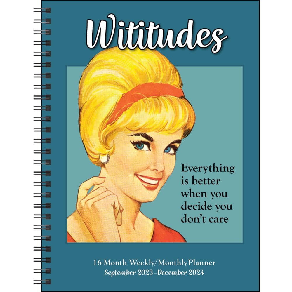 Wititudes 16 Month 2024 Planner