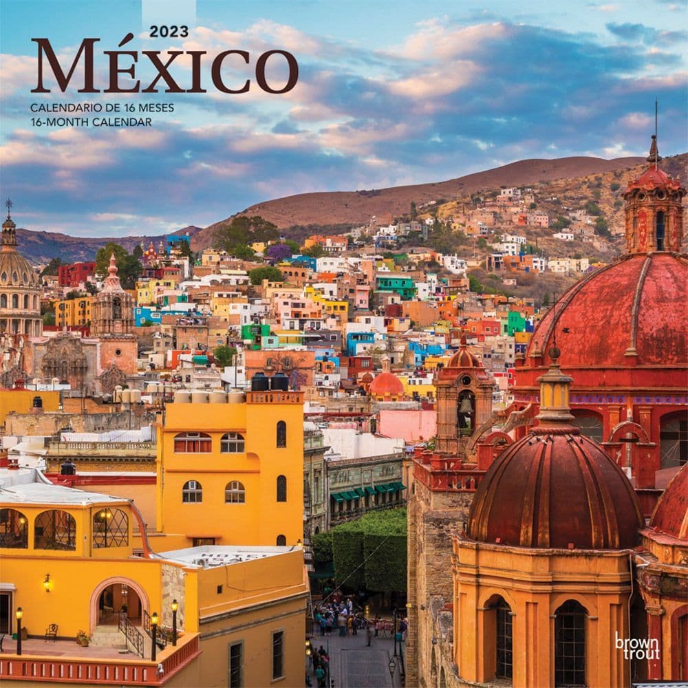 Mexican Calendar Names 2023 Mexico 2023 Wall Calendar - Calendars.com