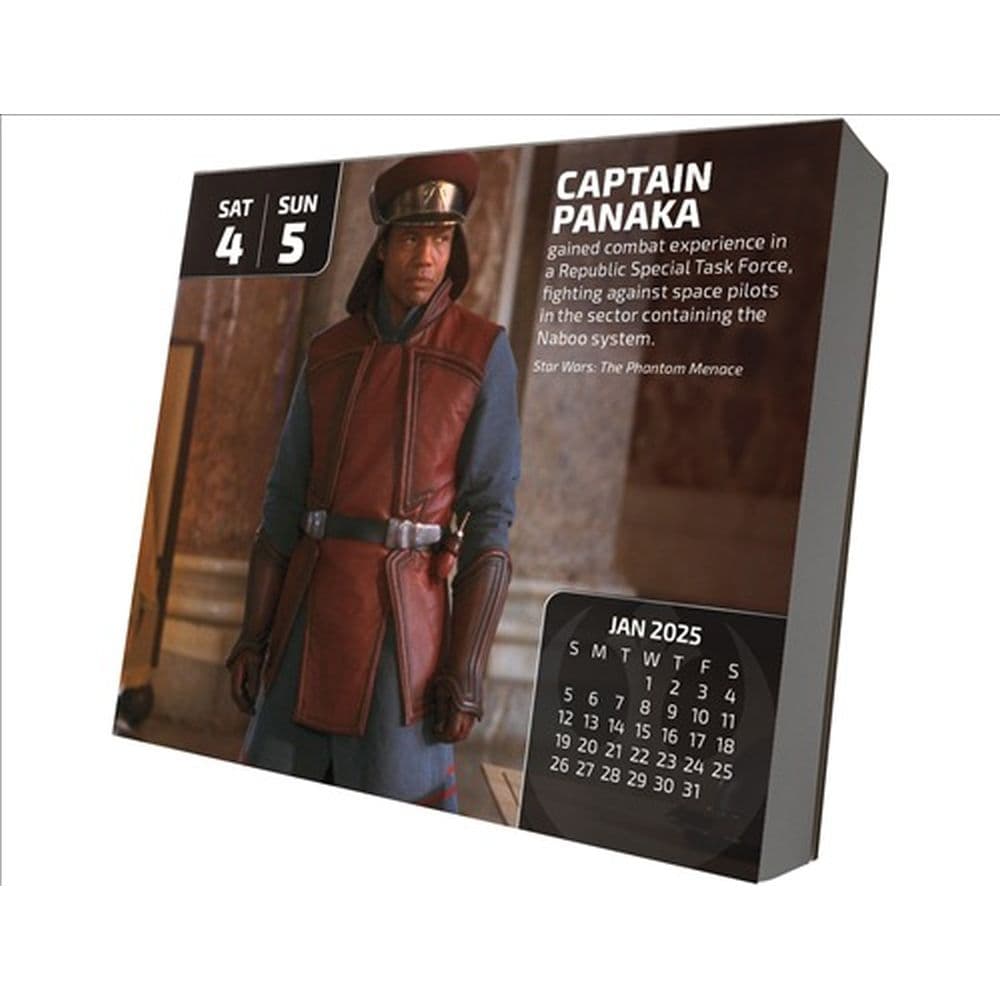 Star Wars 2025 Desk Calendar Sixth Alternate Image