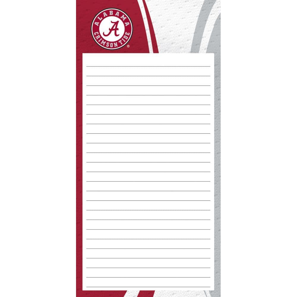 Col Alabama Crimson Tide 2pack List Pad