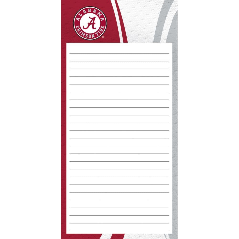 Col Alabama Crimson Tide 2pack List Pad Main Image