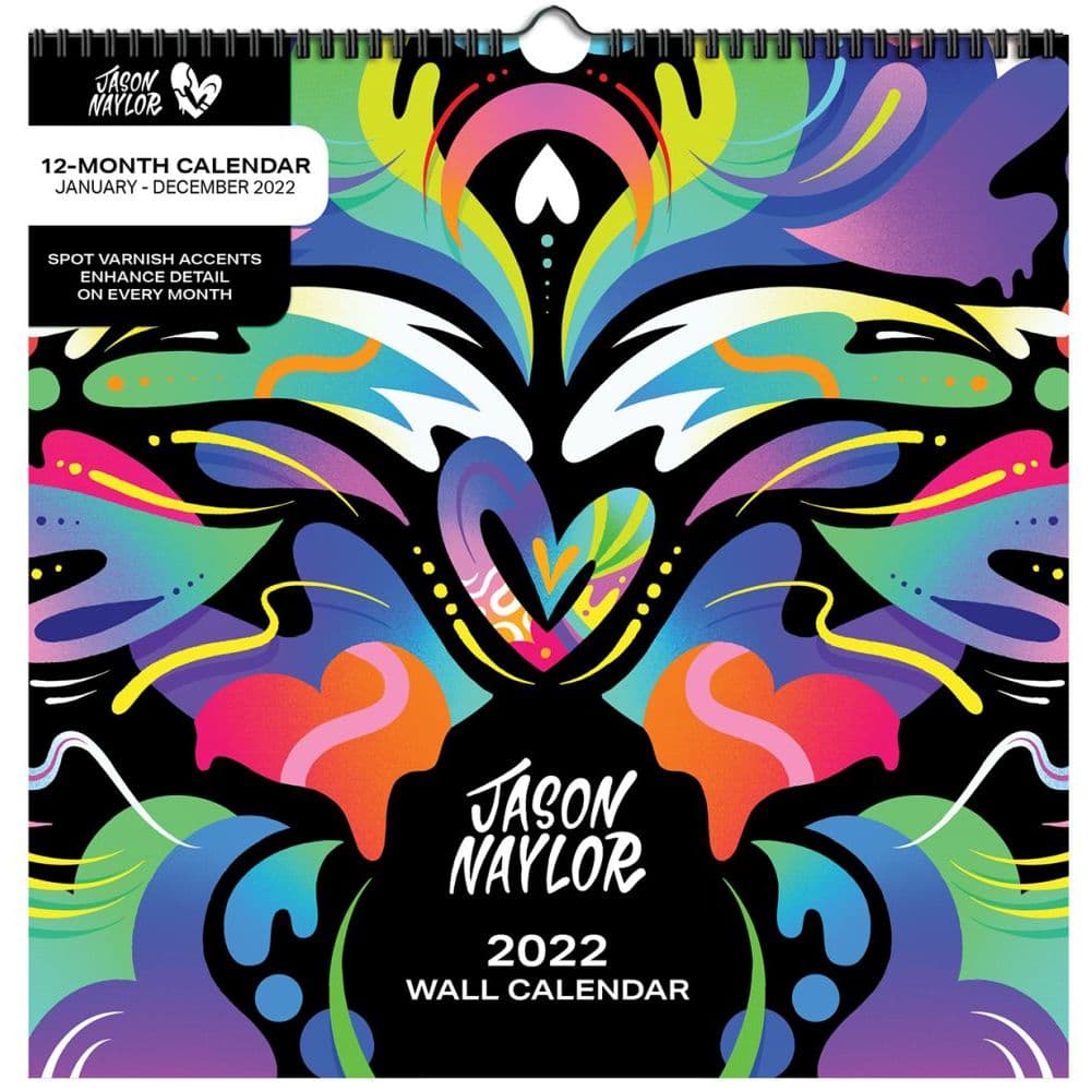 Love Explosion 2022 Spiral Calendar