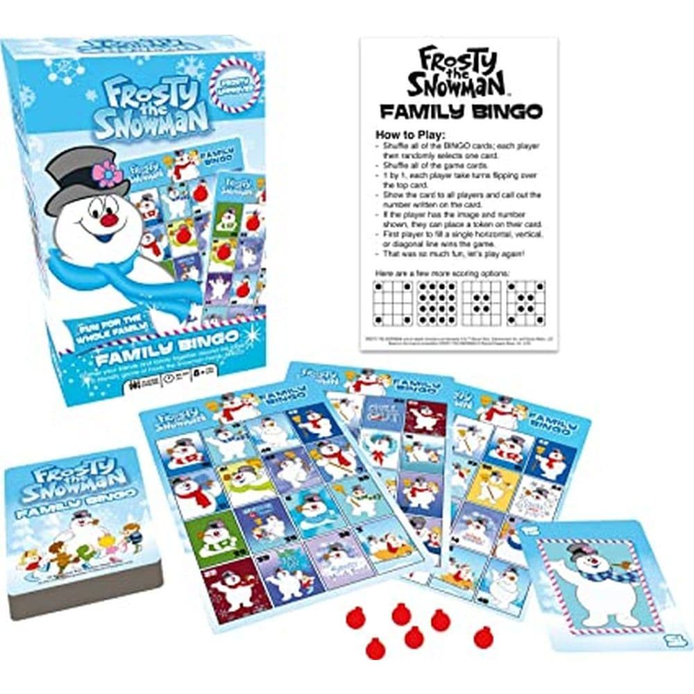 Frosty the Snowman Family Bingo Main Image