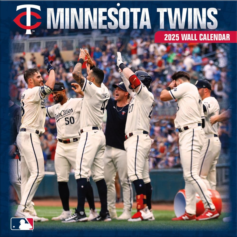 MLB Minnesota Twins 2025 Wall Calendar Calendars com MLB Minnesota Twins 2025 Wall Calendar Calendars com