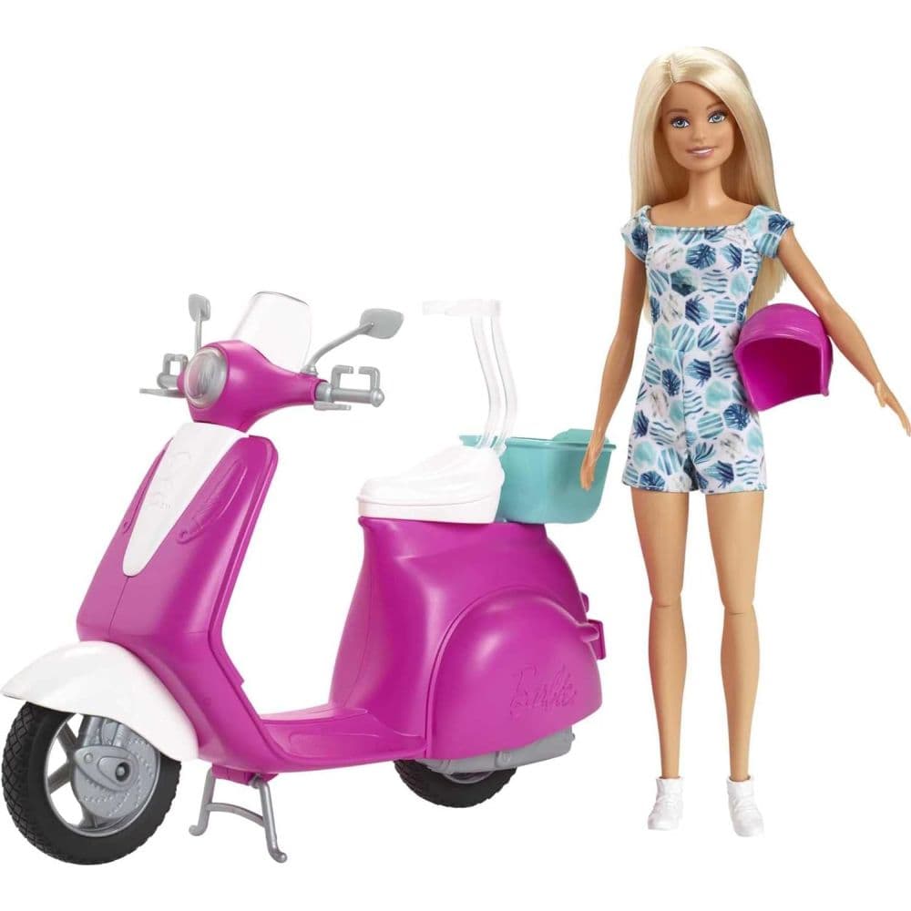 Barbie Doll And Scooter Second Alternate Image