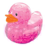 image 3D Rubber Duck Pink Crystal Puzzle Main Product Image