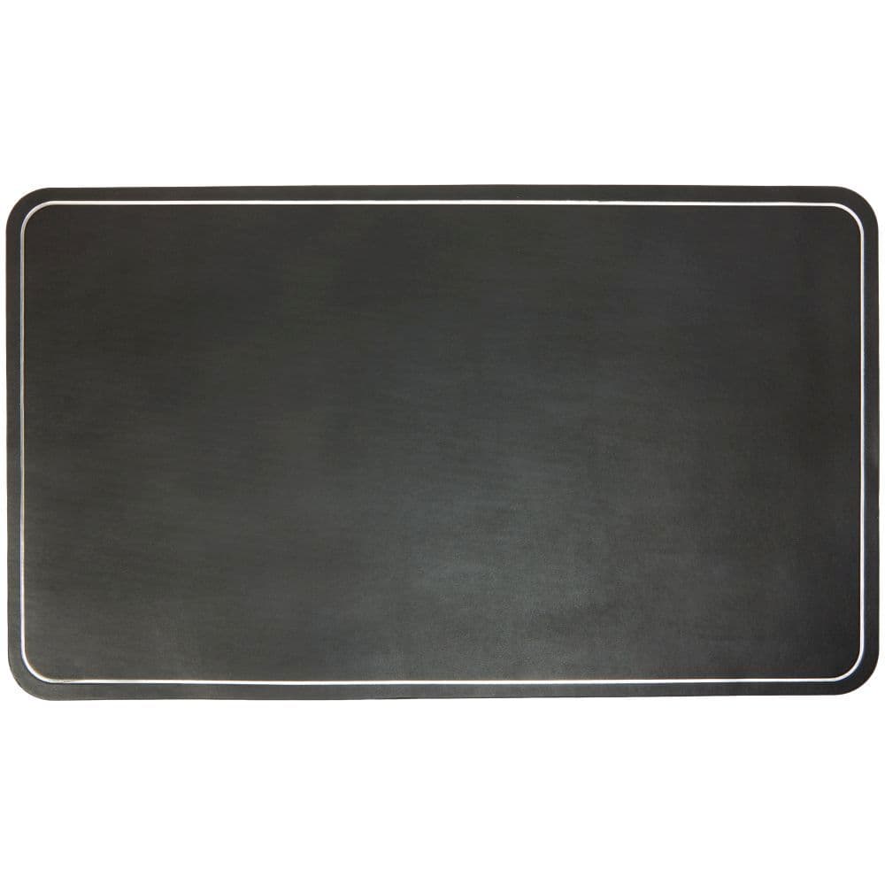 Black Desk Leatherette Desk Pad Main Image