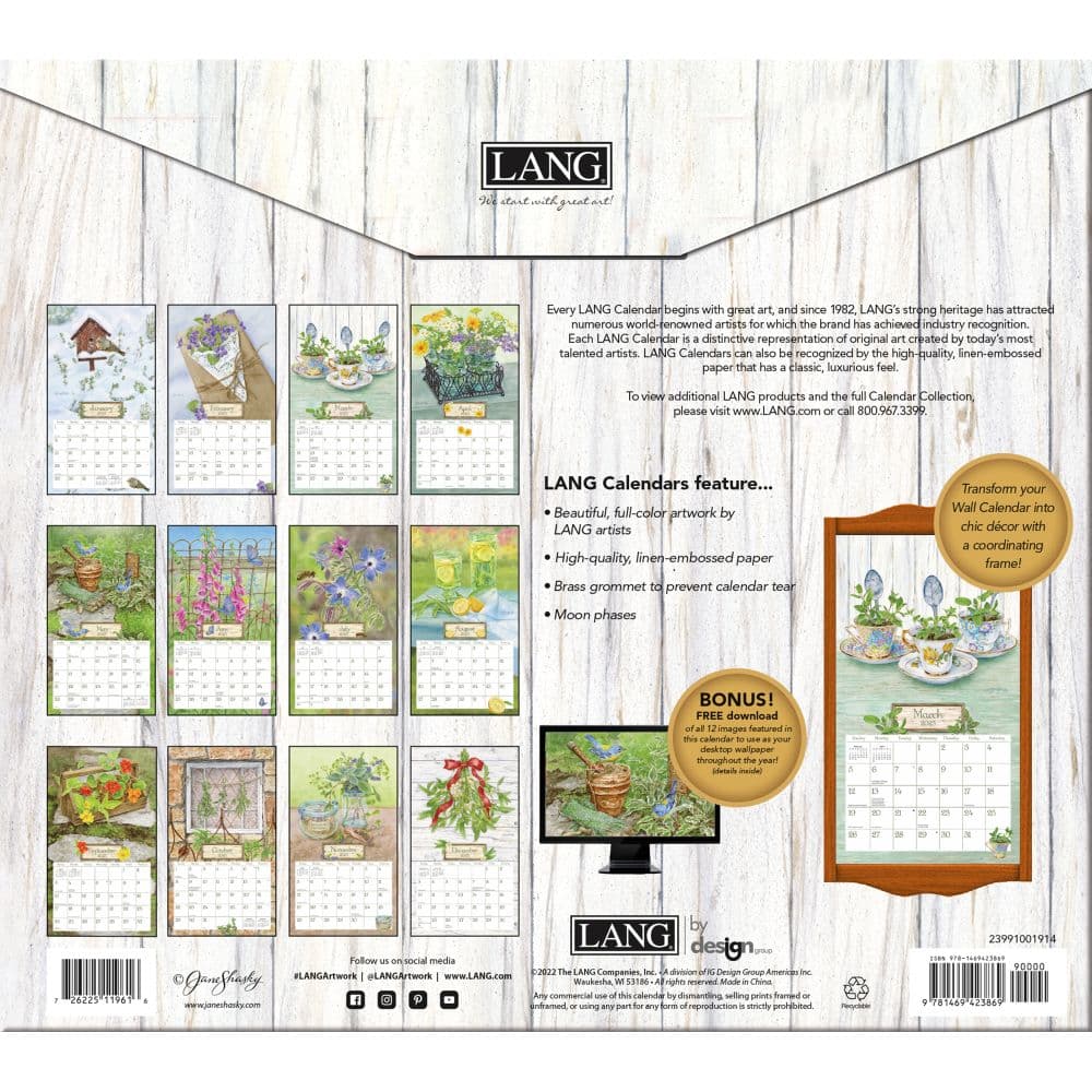 Herb Garden 2024 Wall Calendar Calendars Com   2c08513f 58d0 44ac Bb60 F364e96554e2