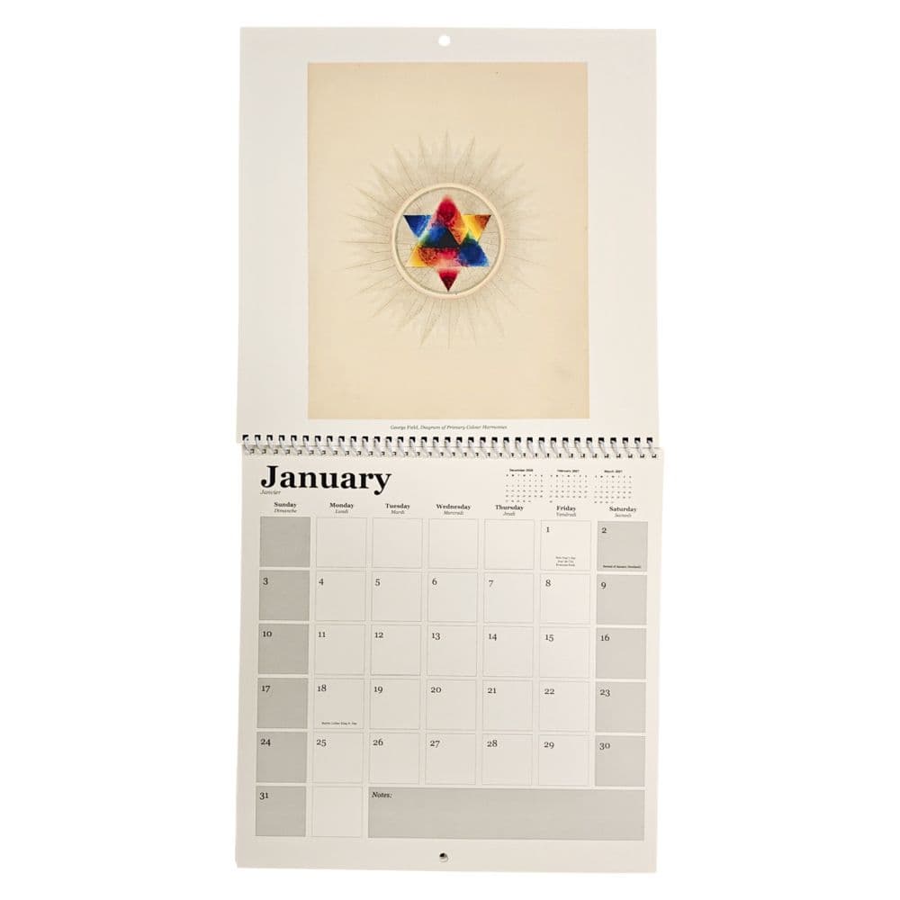 Colors Square 2027 Wall Calendar Second Alternate Image