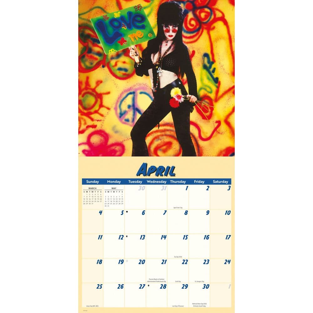 Elvira 2027 Wall Calendar Second Alternate Image