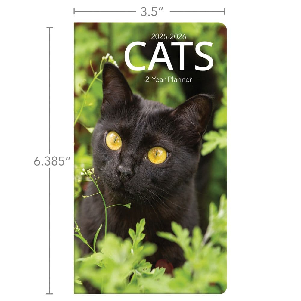 Cats 2 Year 2025 Pocket Planner Seventh Alternate Image width="1000" height="1000"