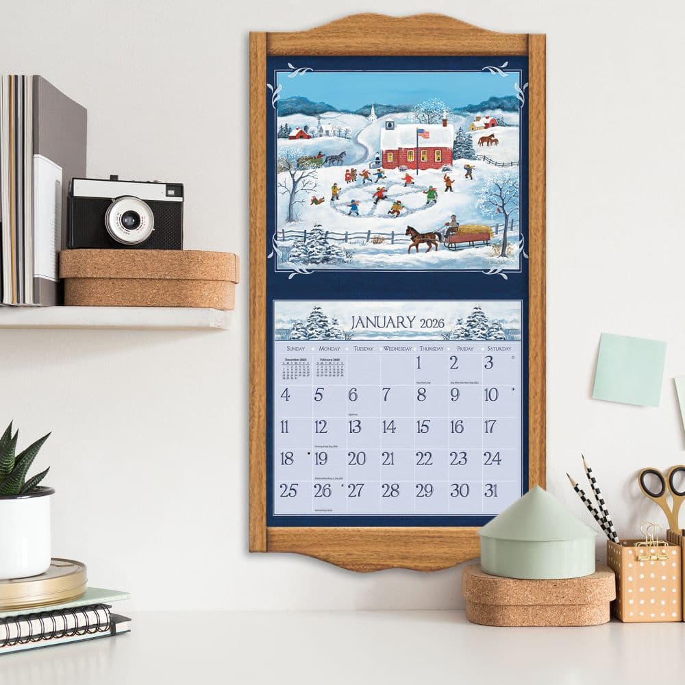 Lang Folk Art 2026 Wall Calendar by Mary Singleton_ALT5