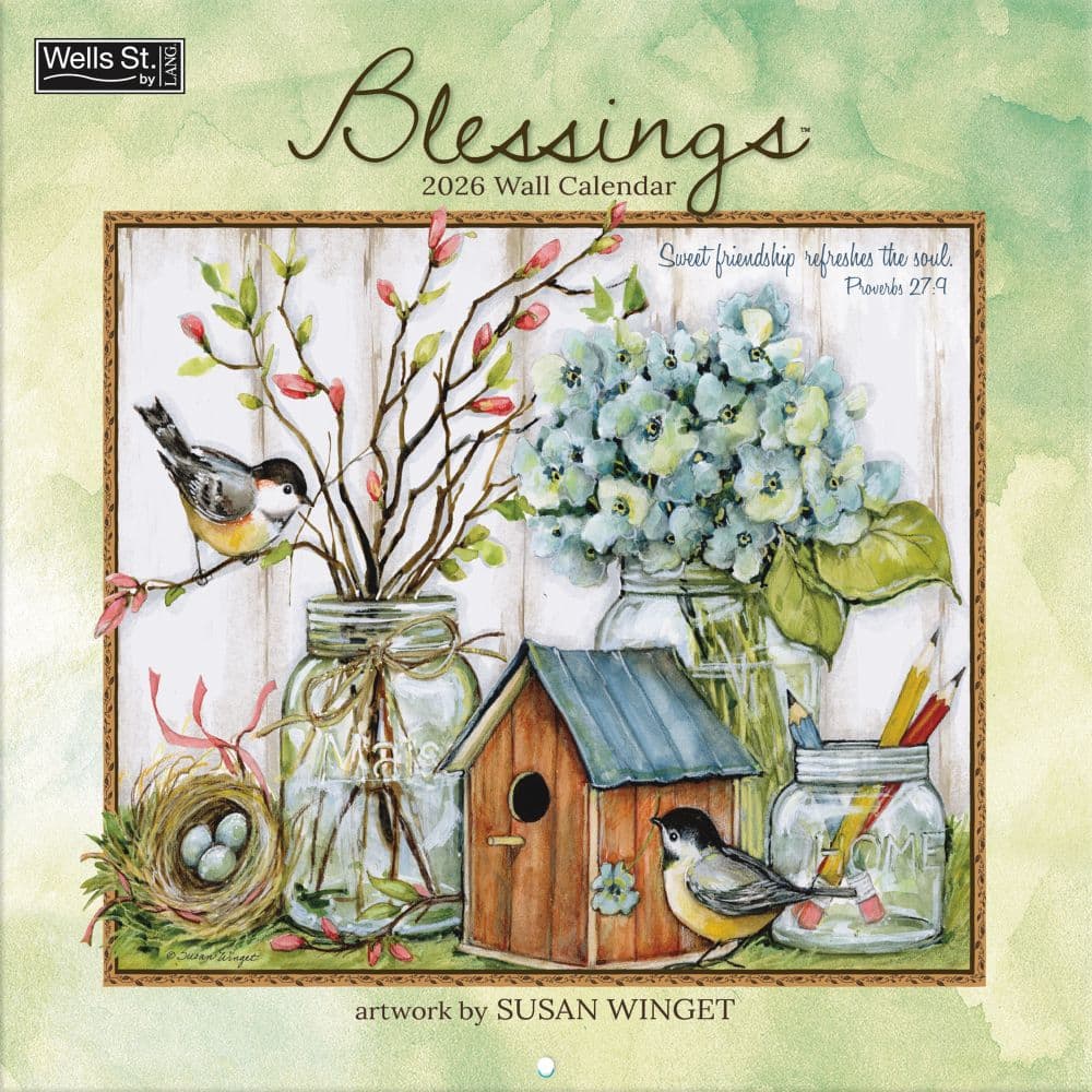 Blessings 2026 Wall Calendar_Main Image