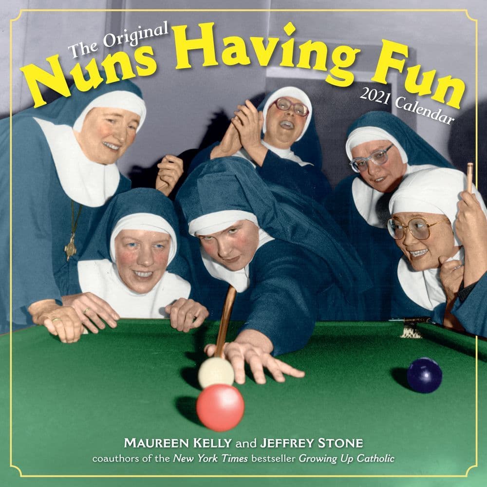 Nuns Having Fun Wall Calendar