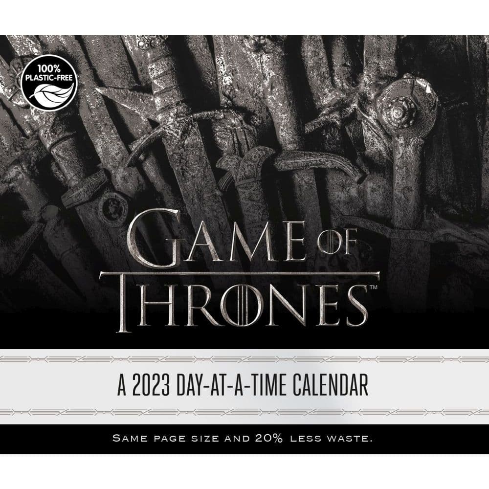 Game Of Thrones 2023 Desk Calendar Calendars