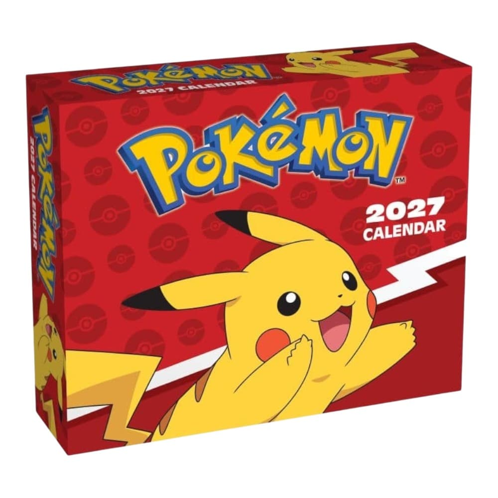 image Pokemon 2027 Desk Calendar Main Product Image